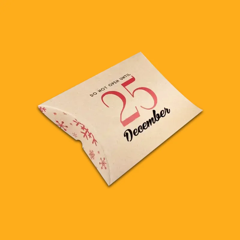 Custom Kraft Pillow Boxes - Image 2