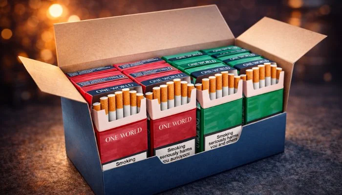 How many packs of cigarettes are in a carton