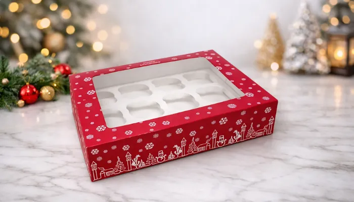 Custom bakery boxes with window