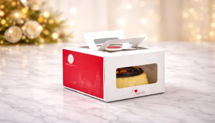 Personalized cake boxes