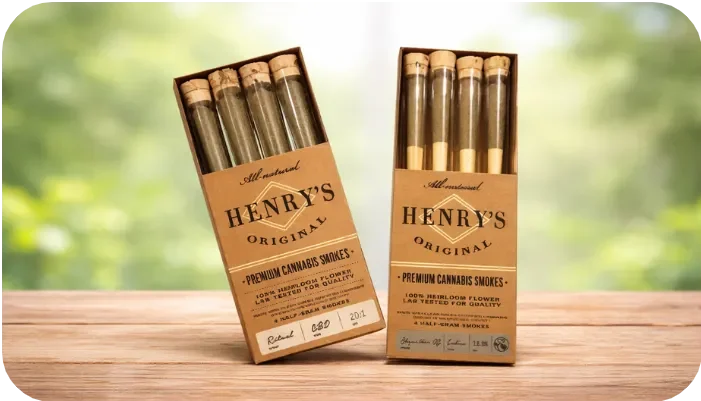 Custom Cannabis Cigarette Boxes