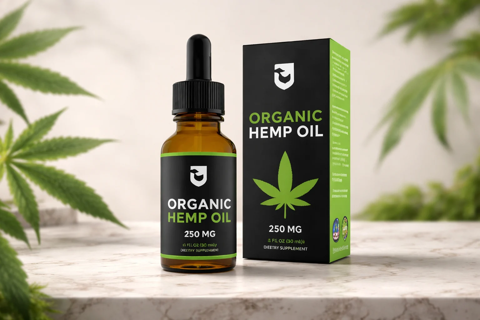 custom CBD hemp oil boxes wholesale USA