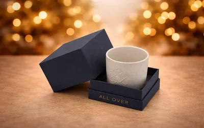 Two Piece Candle Box USA | Luxury Custom Candle Packaging Boxes