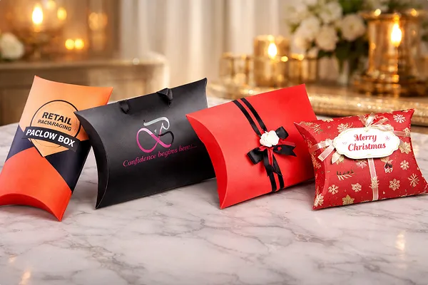 Custom Pillow Boxes USA | Premium Packaging Solutions