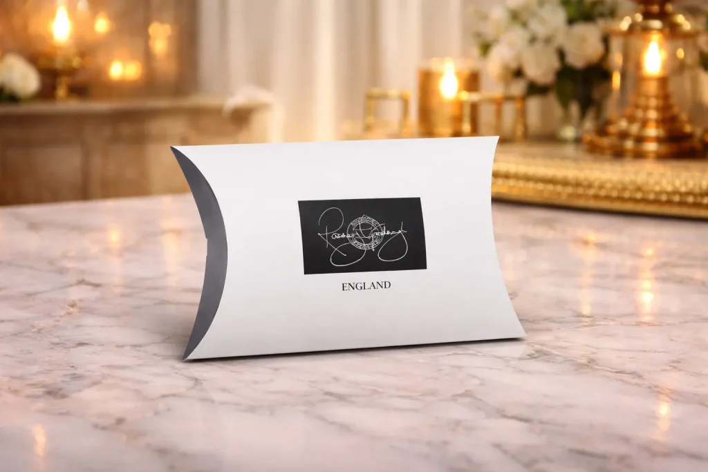 Custom Pillow Boxes With Logo