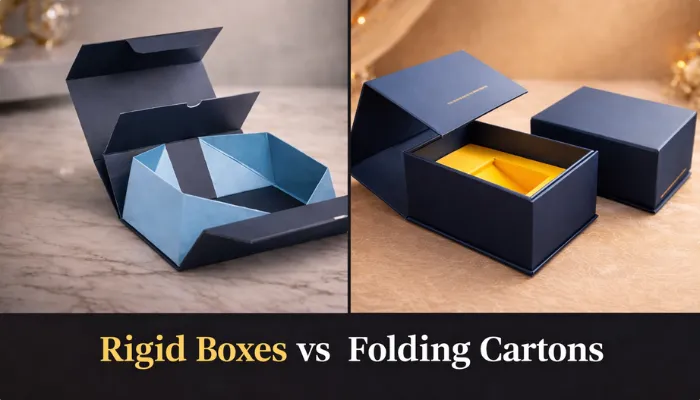 Rigid Boxes vs Folding Cartons