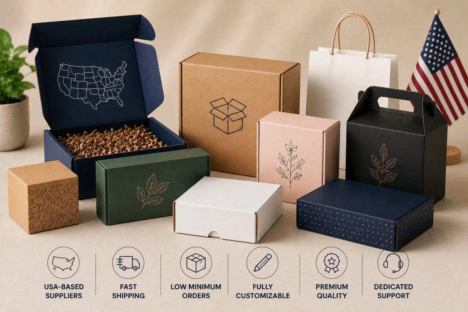 Where to Buy Custom Packaging Boxes in the USA Where to Buy Custom Packaging Boxes in the USA