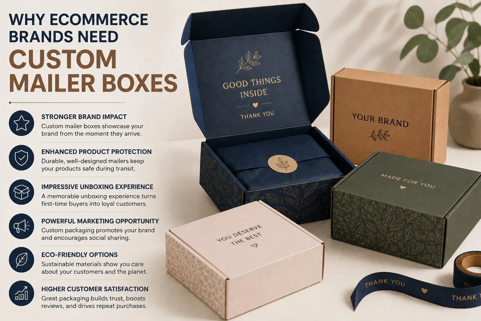 Why Ecommerce Brands Need Custom Mailer Boxes