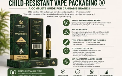 Child-Resistant Vape Packaging – A Complete Guide for Cannabis Brands