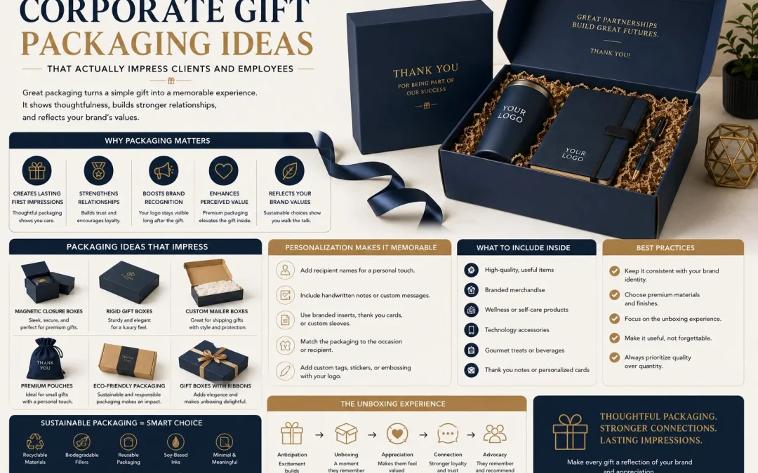 Corporate Gift Packaging Ideas That Actually Impress Clients and Employees