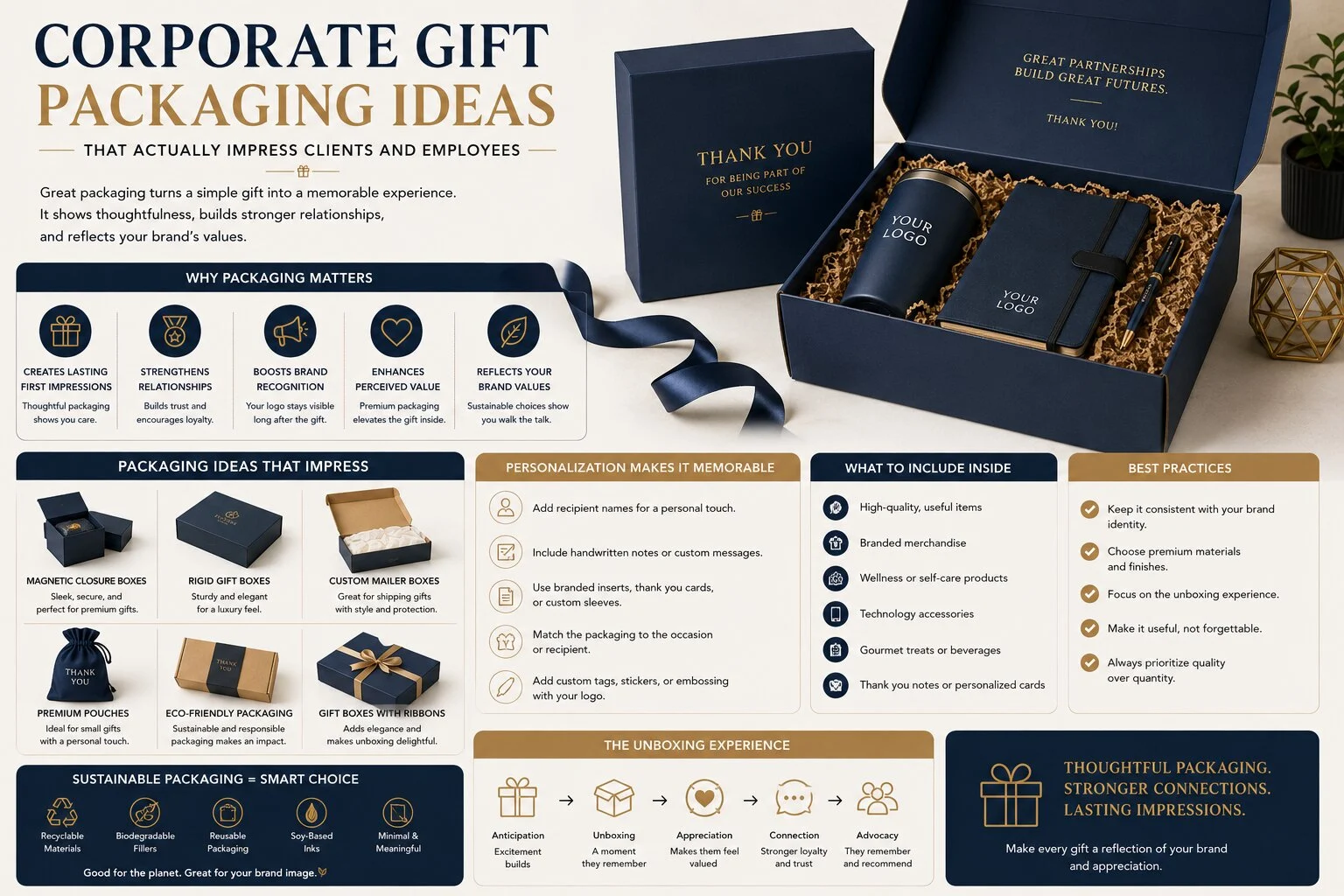 Corporate Gift Packaging Ideas That Actually Impress Clients and Employees Corporate Gift Packaging Ideas That Actually Impress Clients and Employees