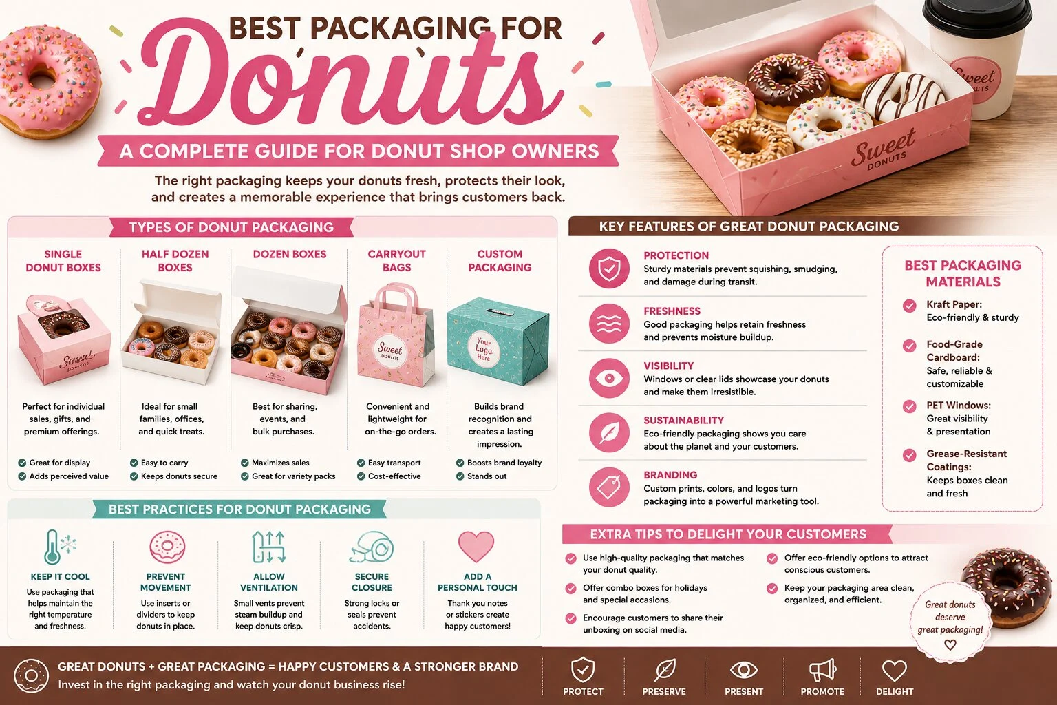Donut packaging guide for success Donut packaging guide for success