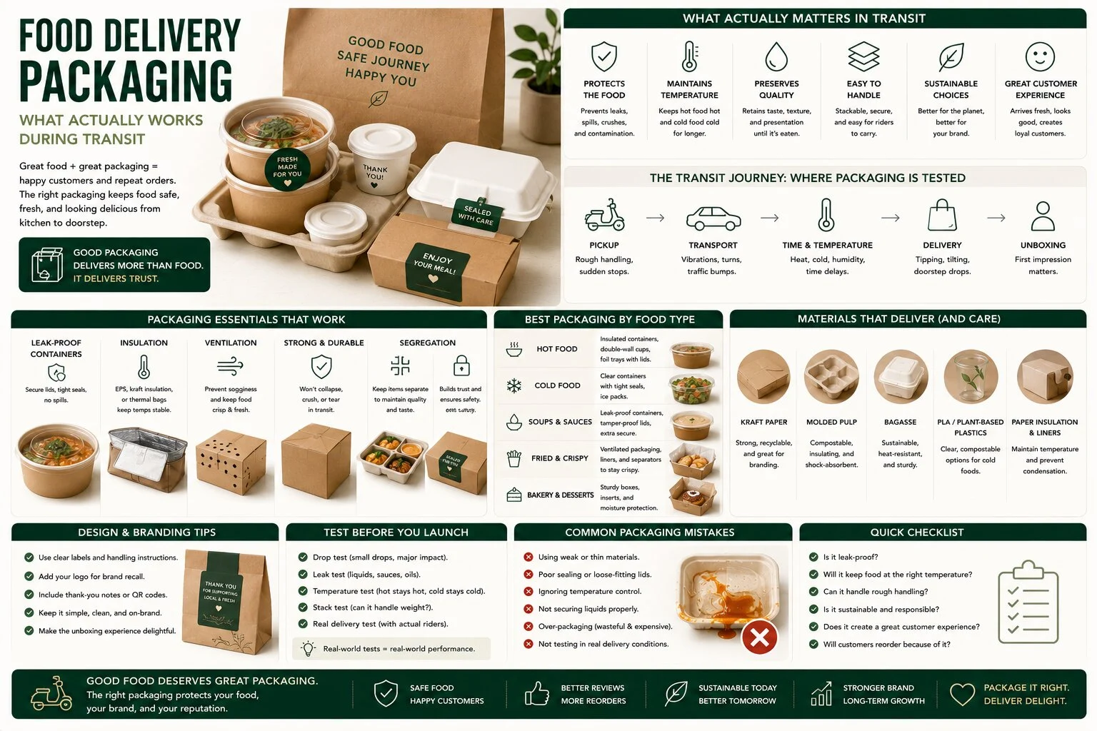 Food Delivery Packaging Food Delivery Packaging