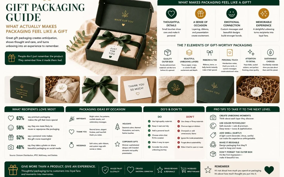Gift Packaging Guide – What Actually Makes Packaging Feel Like a Gift