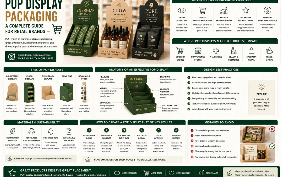 POP Display Packaging – A Complete Guide for Retail Brands
