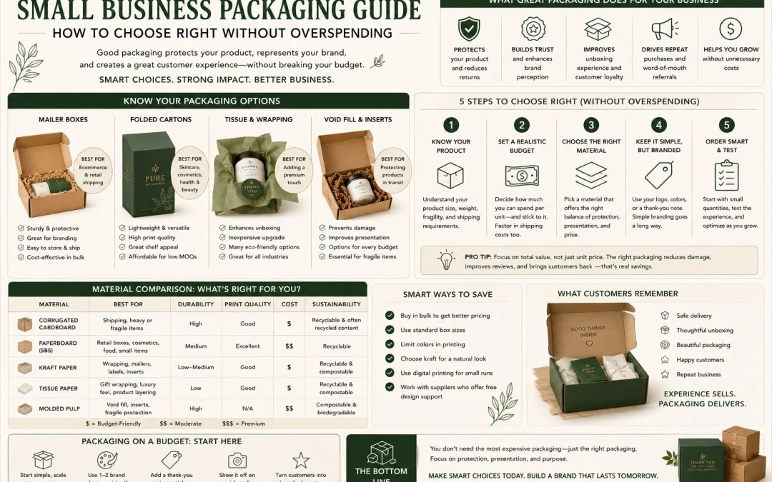 Small Business Packaging Guide – How to Choose Right Without Overspending