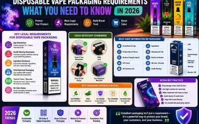 Disposable Vape Packaging Requirements What You Need to Know in 2026